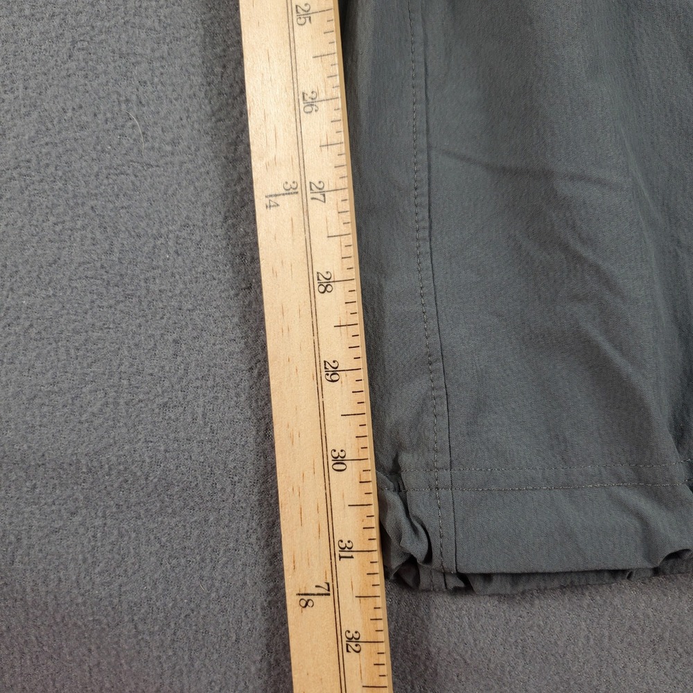 Mountain Hardwear Womens Hiking Cargo Pants Gray Bungee Hem Size 6/32 Flawed - Picture 5 of 9